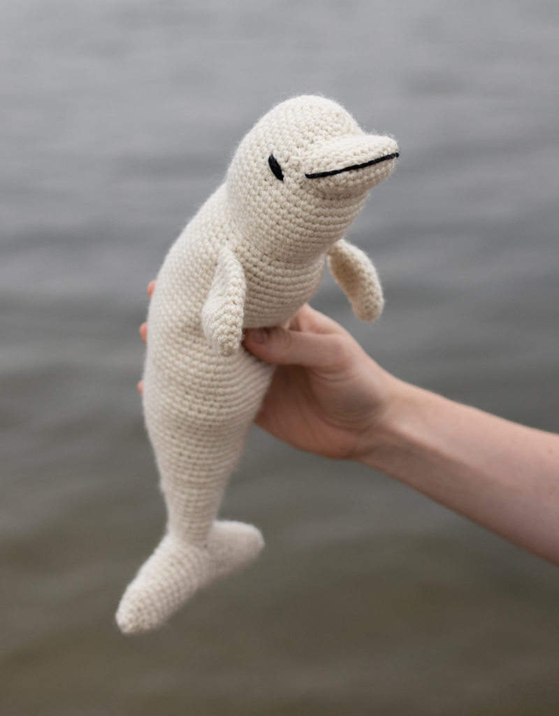 Beluga Whale TOFT crochet kit